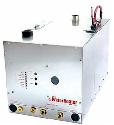 ITR diesel water heater at Mad Dog Marine